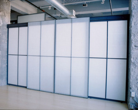 ロフト,パーティション,ドア,障子風,スライド,リビング,寝室