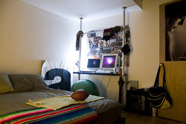 IKEA,stolmen,ラック,作り付け,棚,机