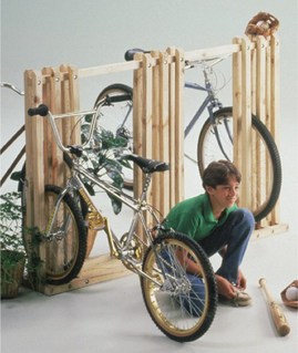 自転車ラック,diy