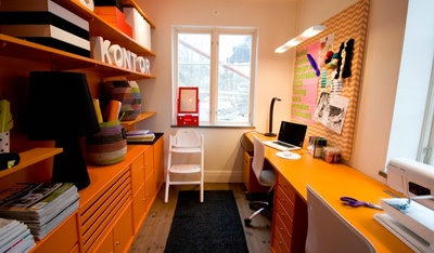 書斎,子供部屋,横長デスク