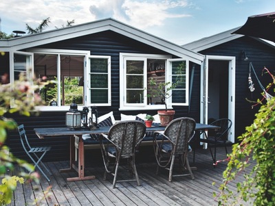 庭,開放感,ウッドデッキ