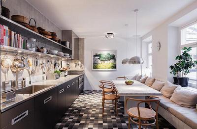 ダイニング・キッチン,ベンチ,雰囲気