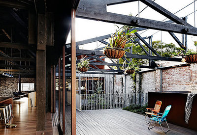 テラス,ウッドデッキ,屋根