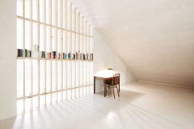 本棚,作り付け,吹き抜け