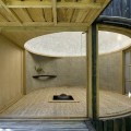 チェコのA1 architectsのデザインした茶室