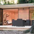 自転車用壁掛けラック　ウォールマウントラック　CLUG　リビング縦置き